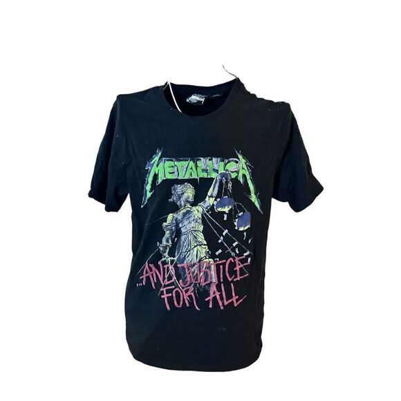 Nice Vintage style deadstock Metallica T-Shirt Y2K size small preowned condition - Picture 1 of 7